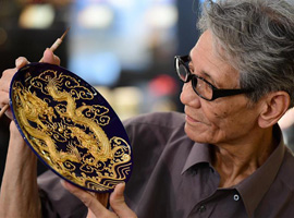 Intangible heritage: lacquer thread sculpture in Xiamen