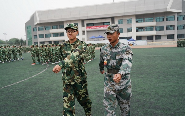 IMU freshmen receive military training