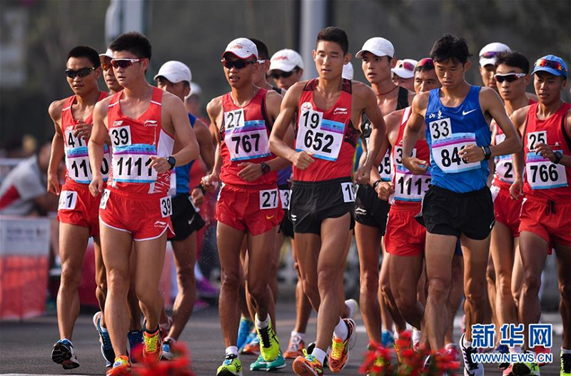 Xu Faguang aces race walking at National Games 