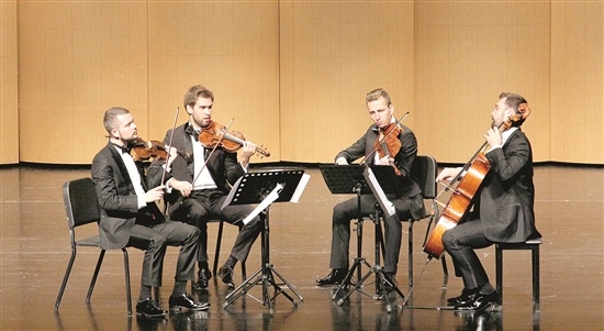 String quartet staged in Baotou