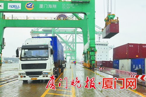 another container shipping route available in Xiamen port.jpg.jpg