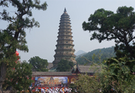 Shanxi glazed pagoda wins global recognition
