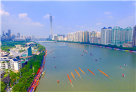 Dragon boat race highlights from Guangzhou