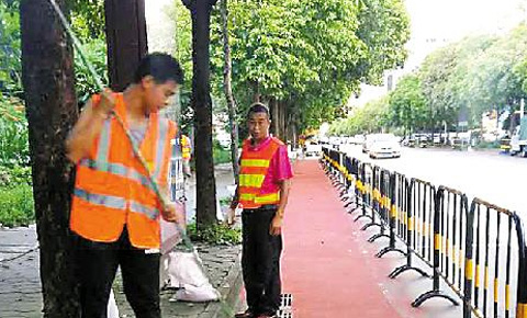 New lanes make bicycling safe, attractive downtown 