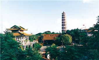 The Sanyuan Tower Park in Leizhou