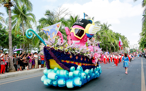 ISY Music Festival stages in Sanya