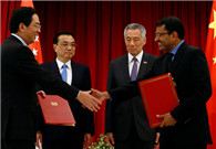China, Singapore agree to upgrade free trade pact 