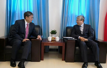 CIDCA vice chairman meets with vice minister of finance of Mongolia