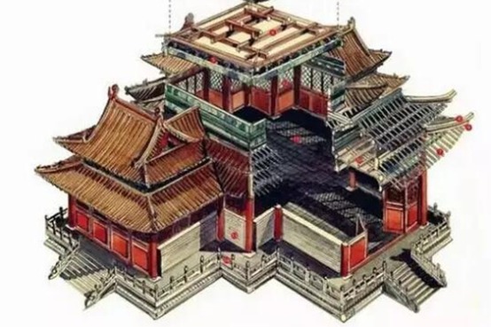 Chinese traditional architectural craftsmanship for timber-framed structures