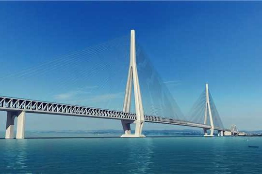 World's longest cable-stayed bridge launches in Jiangsu province