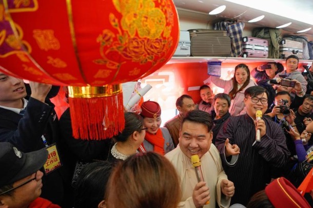 Guizhou launches special train to help migrant workers home