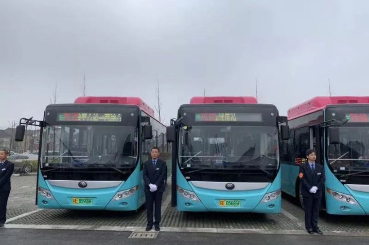 New bus routes link areas within Yangtze River Delta region