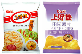 Oishi, a success story: made it in China 
