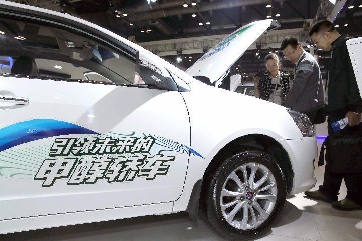 Nation's methanol vehicle sector to step up a gear