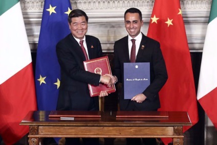 Italy's joining bodes well for Belt and Road