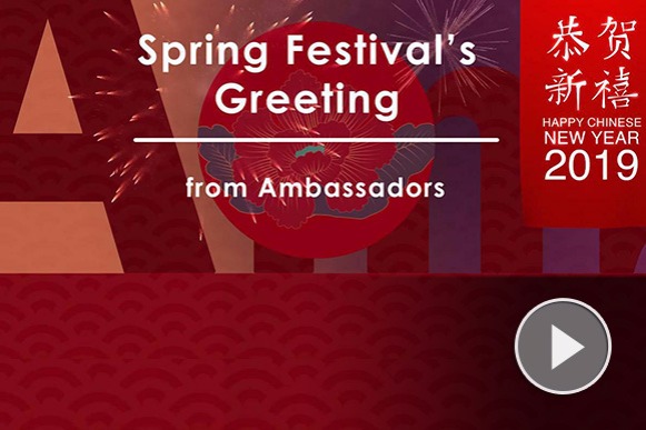 Spring Festival greetings from ambassadors