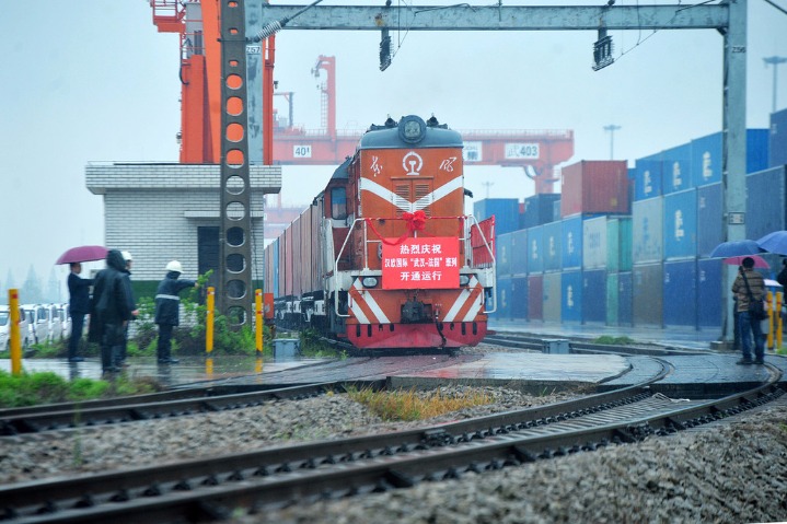 Wuhan-Lyon train heralds trade boom
