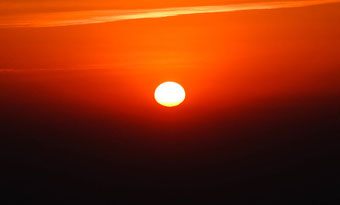 Sunrise of Mount Tai