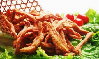 Qingdao pork greaves (青岛脂渣/Qingdao Zhi Zha)