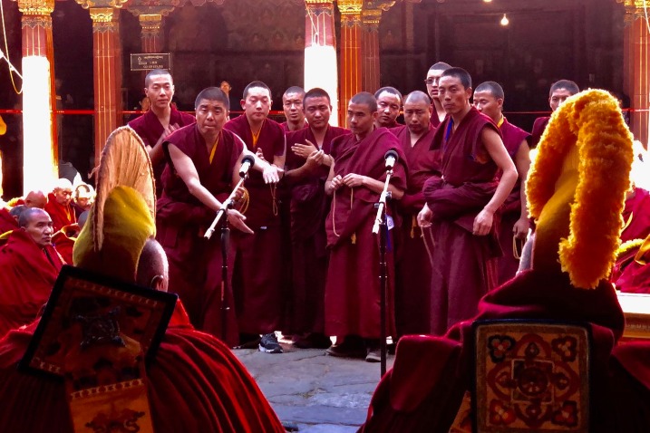 12 monks obtain highest Tibetan Buddhism degree
