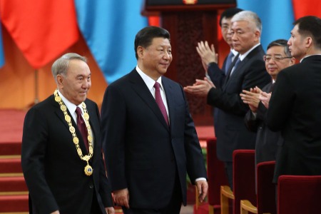 Kazakhstan's first president awarded Friendship Medal for contributions
