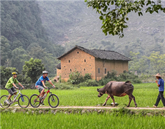 Pedaling into the authentic countryside of South China