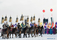 Nadams of Ice and Snow kick off in Inner Mongolia