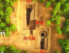 Rare underground ancestral hall in tombs found in relic-rich province