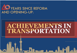 40 years since reform and opening-up: Changes in transportation