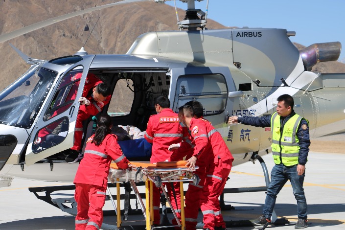 Tibet expands air rescue services to improve emergency response