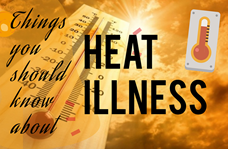 Things you should know about heat illness