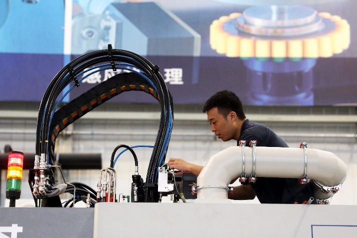 Upgrading gives strong impetus to nation's manufacturing industry