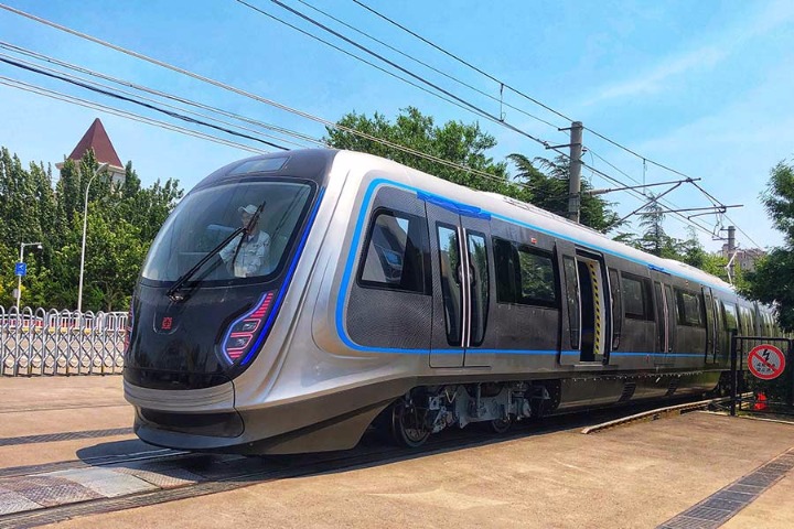 High-tech subway train puts rail industry on fast track to the future