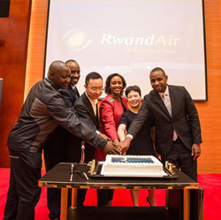 Rwanda's flag carrier begins Guangzhou flights