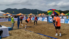 National beach sepaktakraw championship kicks off in Zhoushan