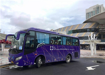 Bridge shuttle buses go to Huafa Mall and Zhongshan