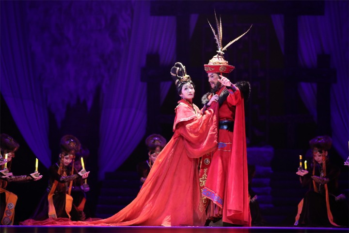 Zhaojun Culture Festival opens with national dance drama