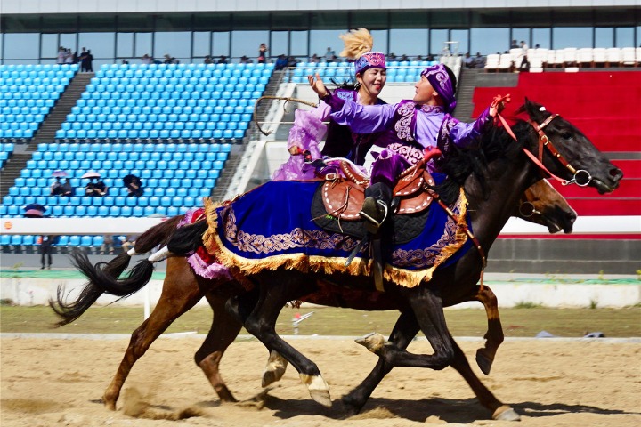 Highlights from Inner Mongolia equestrian events