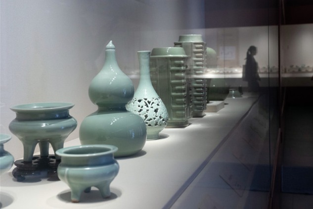 Celadon porcelain on show at Palace Museum