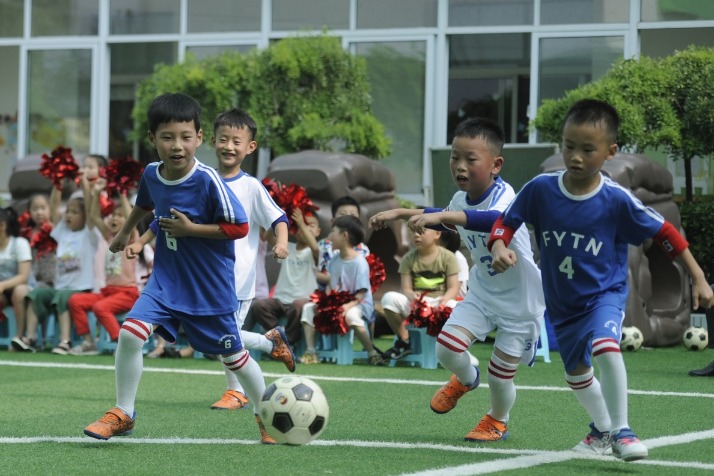 Kindergartens to implement soccer training