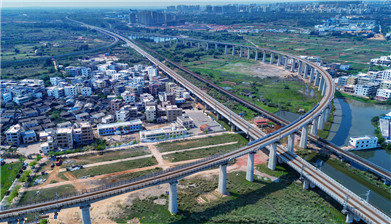 Infrastructure connectivity in Beibu Gulf Urban Agglomeration