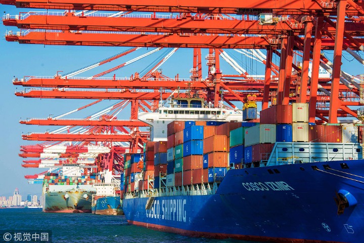 China's trade surplus reaches 191.5b yuan in July