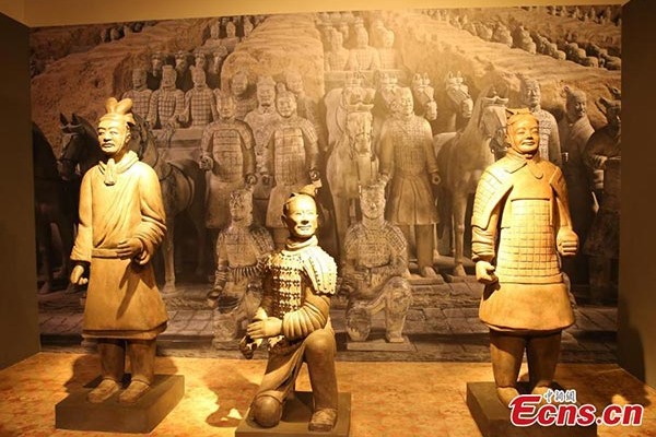 China's Terracotta Warriors exhibited in Thailand