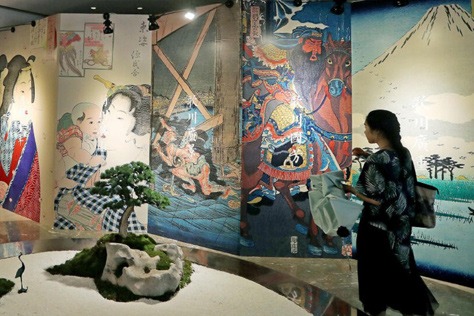 Japanese art on display in Hangzhou