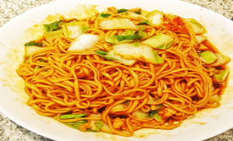 Nanning dry noodles (干捞面/Ganlaomian)
