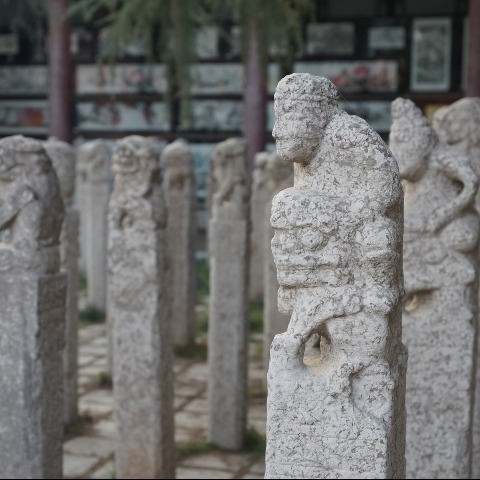 Shaanxi province: Xi'an Beilin Museum (Stele Forest Museum)