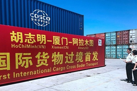 Xiamen-Central Asia freight rail service extends to Vietnam