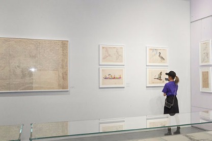 Tsinghua exhibition shows its artists' contributions to national image