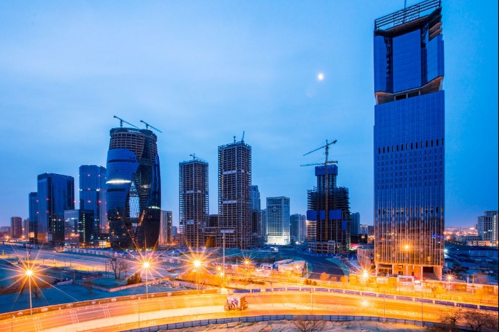 Non-core areas brighten Beijing's office space sector