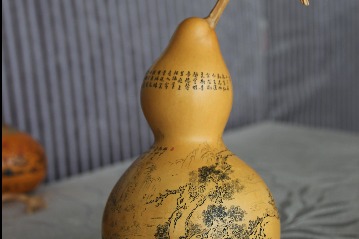 Lanzhou gourd carving: a treasured art